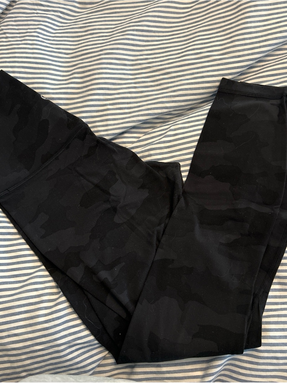 lululemon athletica Black Camo Leggings